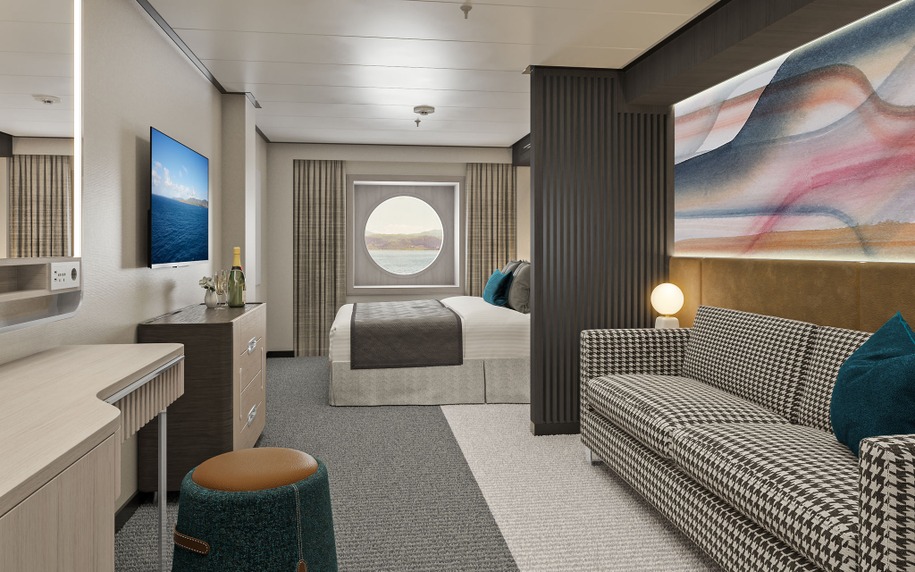 Large Oceanview With Round Window