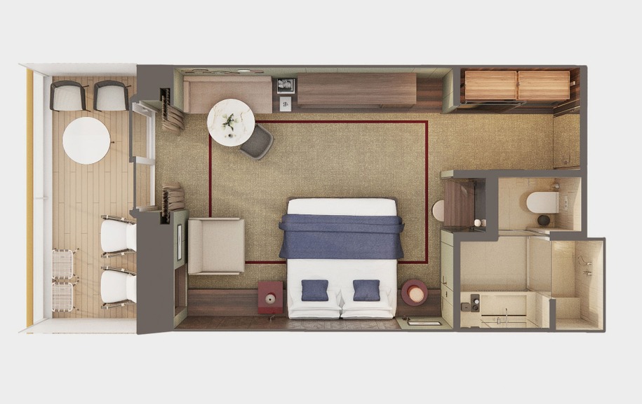 The Haven Penthouse with Balcony